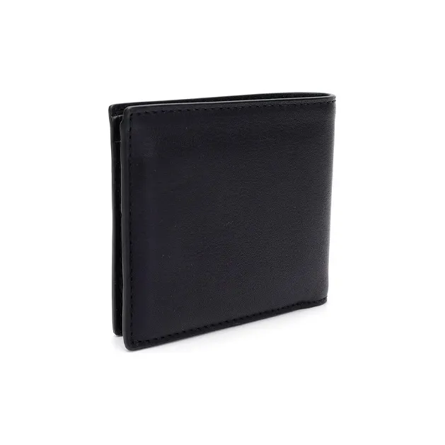 COACH 3 IN 1 Wallet Smooth Calf Leather Wallet Men's Navy Blue-3