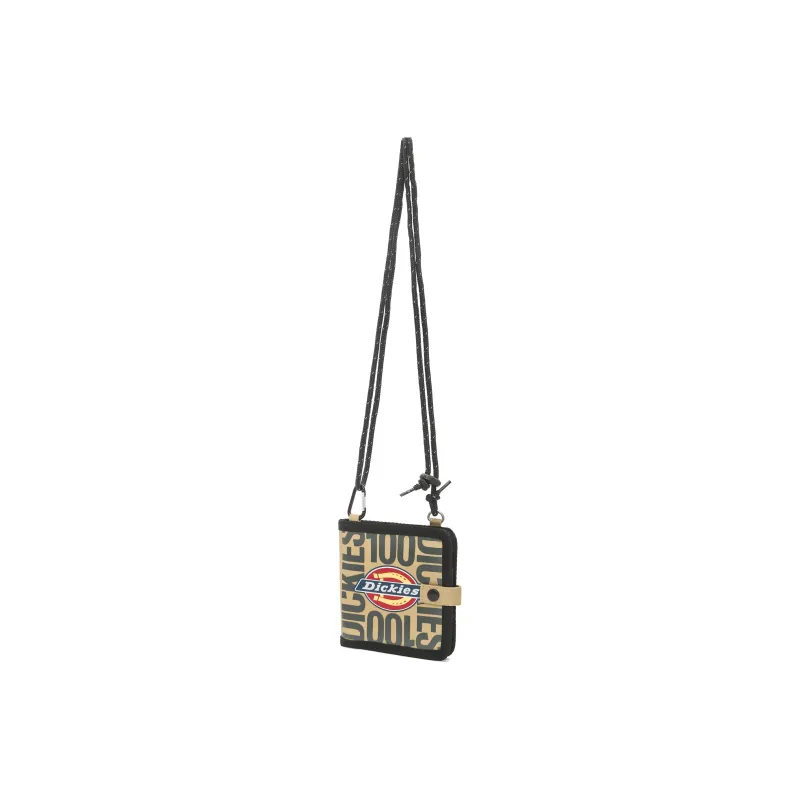 Dickies 100th Anniversary Polyester Shoulder Bag Crossbody Bag Wallets Mini Unisex Khaki-2