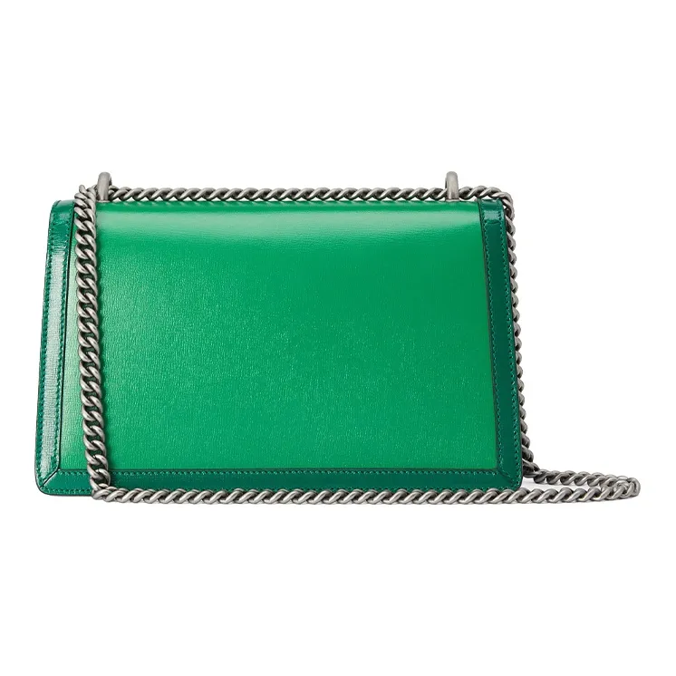 GUCCI Dionysus Leather Crossbody Bag Shoulder Bag Women's Green & Bright Green-2