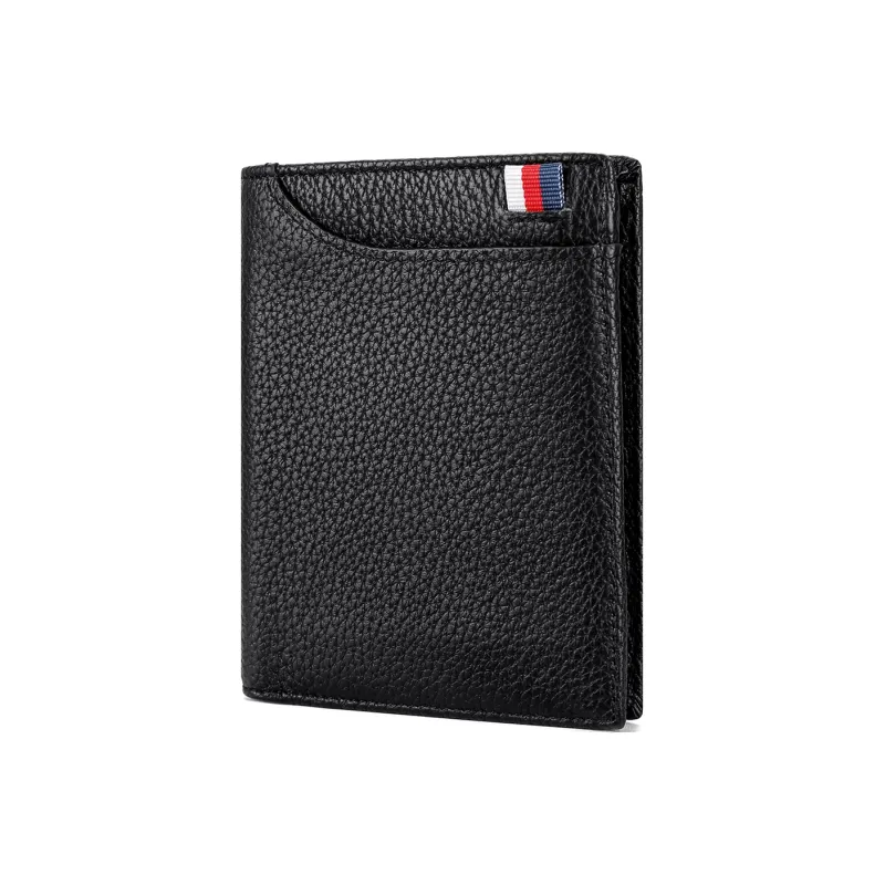Ace Paul Cow Leather Wallet Men's Black-1