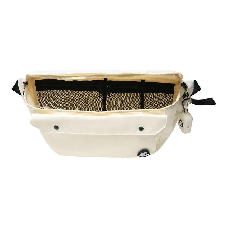 New Balance Noritake Collaboration Fabric Shoulder Bag, Crossbody Bag, Fanny Pack Regular Unisex Ivory White-2