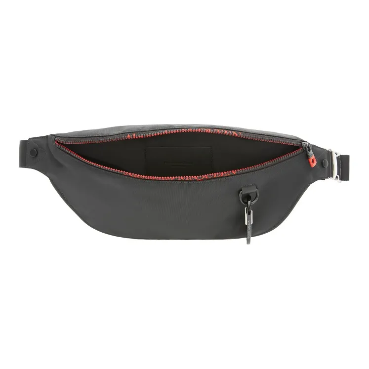 Alexander McQueen Nylon Fabric Fanny Pack Men's Black-3