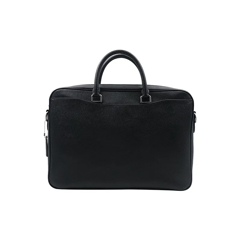 COACH Beckett Leather Portable Laptop Bag Briefcase Shoulder Bag Large Size Men's Black-2