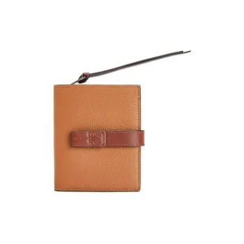 LOEWE Calfskin Wallet Women's Light Caramel/Hickory Nut