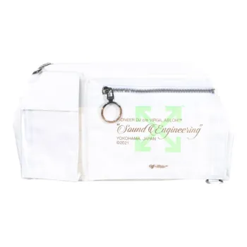 OFF WHITE Fabric Fanny Pack Regular Men's White