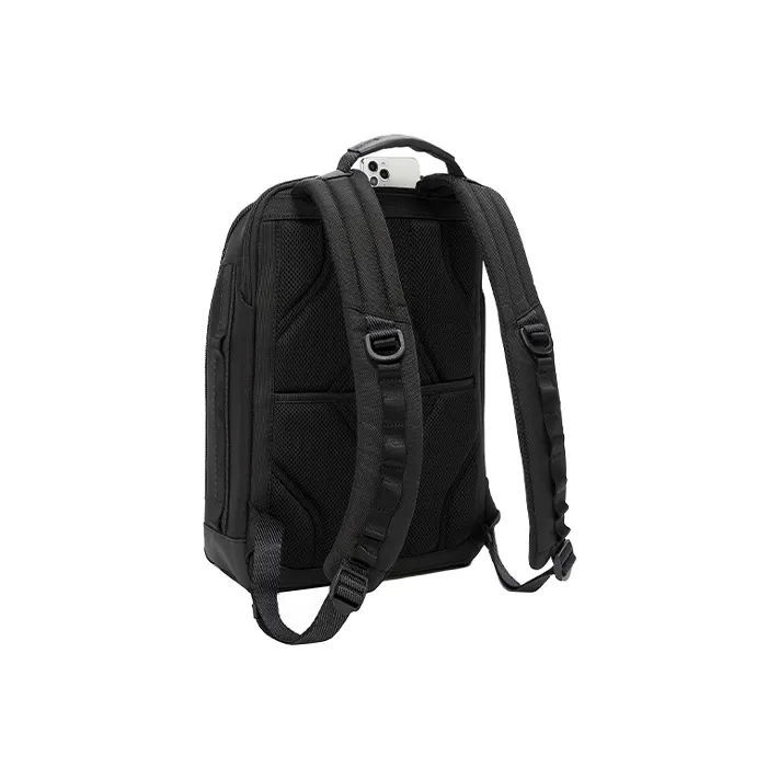 TUMI Alpha Bravo Polyamide Backpack Medium Size Men's Black-2