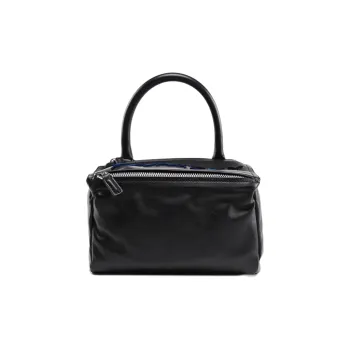 GIVENCHY Pandora Cow Leather One Shoulder Handbags Women's Black