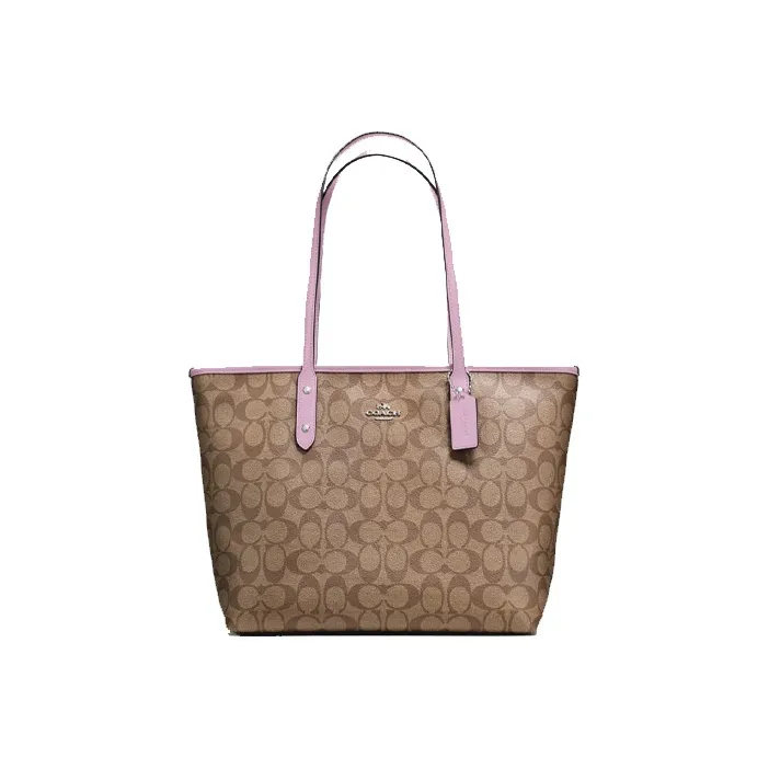 COACH City Zip Tote Shoulder Bags-0
