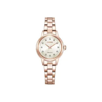 CITIZEN Mechanical Movement Stainless Steel Strap Watch Women's Watch Silver Dial