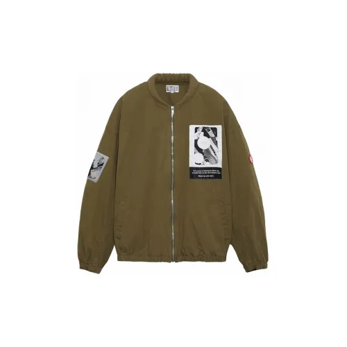 Cav Empt Jackets Unisex Khaki