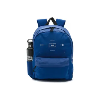 Vans Nylon Fabric Backpack Unisex Klein Blue