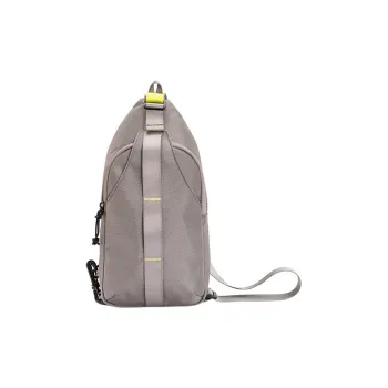 Anta Polyester Sling Bag Regular Unisex Gray