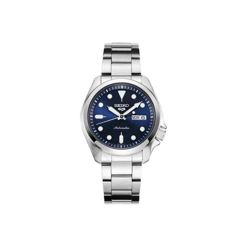 SEIKO Men’s 5 Mechanical Watch SRPE53K1 Silver/Blue