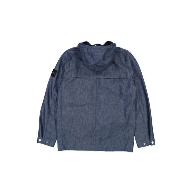STONE ISLAND Denim Hooded Jacket-1
