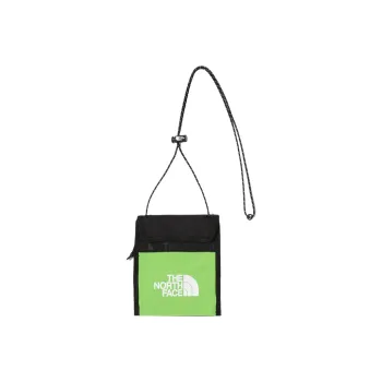 THE NORTH FACE Polyester Halter Bag, Cell Phone Pouch, Shoulder Bag, Crossbody Bag Regular Unisex Apple Green