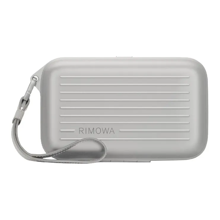 RIMOWA Alloy Clutches Crossbody Bags Small Size Unisex Silver-0