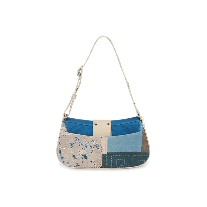 Emotional World TIMELINE Collection Denim Shoulder Bag Baguette Bag Shoulder Bag Regular Women's Multicolor-2