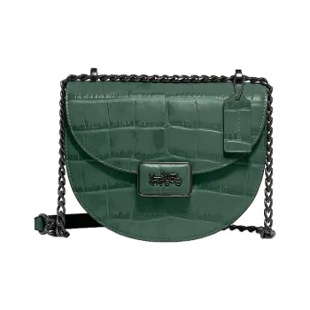 COACH Alie Cow Leather Shoulder Bag Crossbody Bag Saddle Bag Women's Jasper