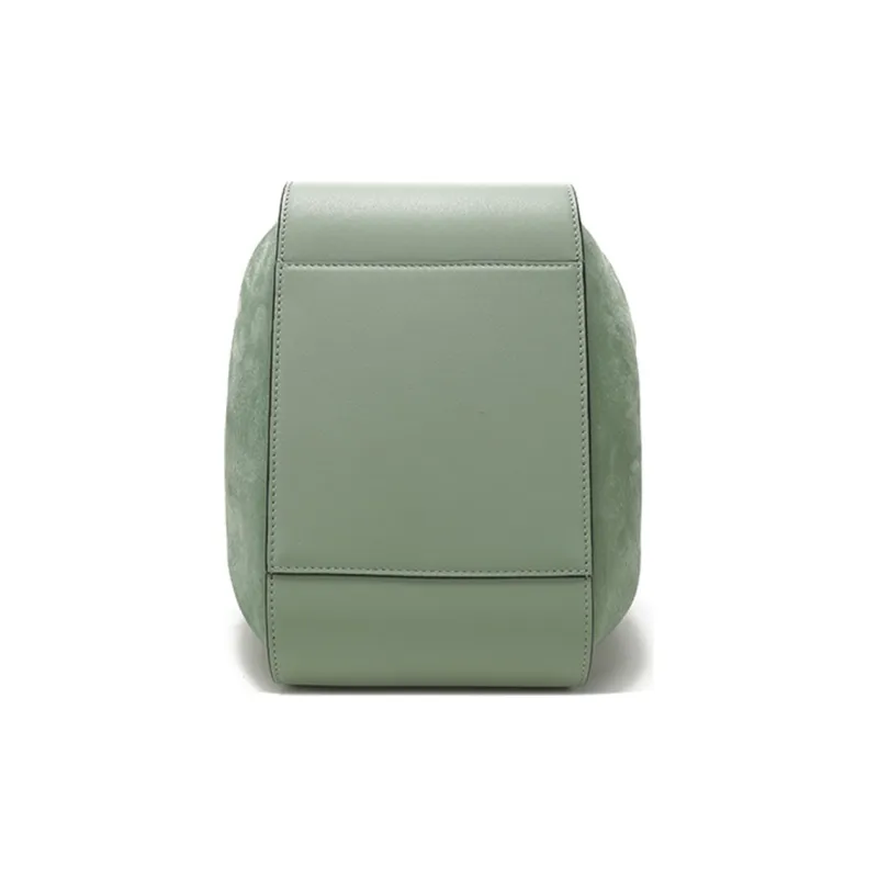 LOEWE Hammock Leather Hammock Bag, Shoulder Bag, Crossbody Bag, Handbag Trumpets Women's Light Green-4