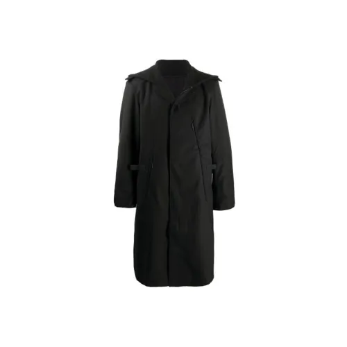 Y-3 Parka Coats Men Black