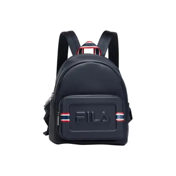 FILA Synthetic Leather Handbag One Shoulder Crossbody Backpack Regular Unisex Legend Blue