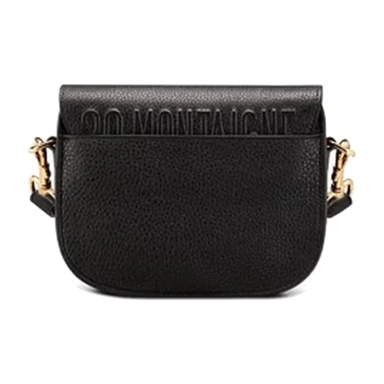 DIOR Bobby Grained Calfskin Shoulder Bag Crossbody Bag Small Size Women's Black-3