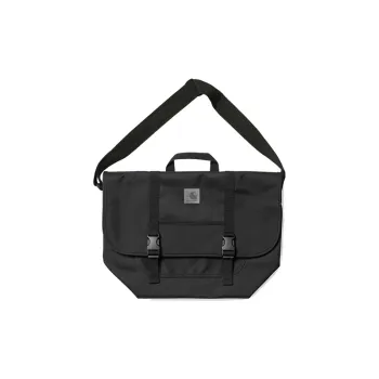 Carhartt WIP Canvas Messenger Bag Shoulder Bag Canvas Bag Crossbody Bag Unisex Black