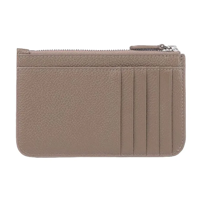 Balenciaga ESSENTIAL Cow Leather Wallets Coin Purses Regular Women's Dark Beige-2