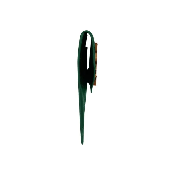 SAINT LAURENT UPTOWN Snake Skin Envelope Bag, Clutch Small Size Women's Grassland Green-3