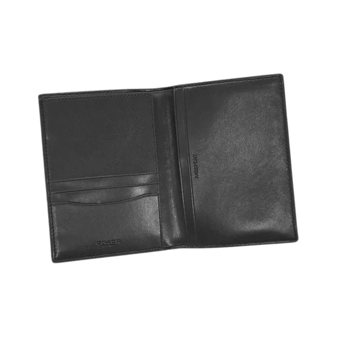 COACH Passport Holders Black-2