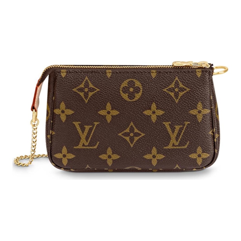 Louis Vuitton Pochette Accessoires Monogram Mini Satchels Female