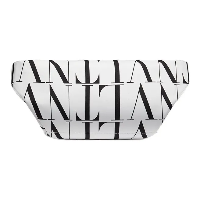 Valentino Nylon Sling Bags One Shoulder Crossbody Fanny Pack Men's White-1