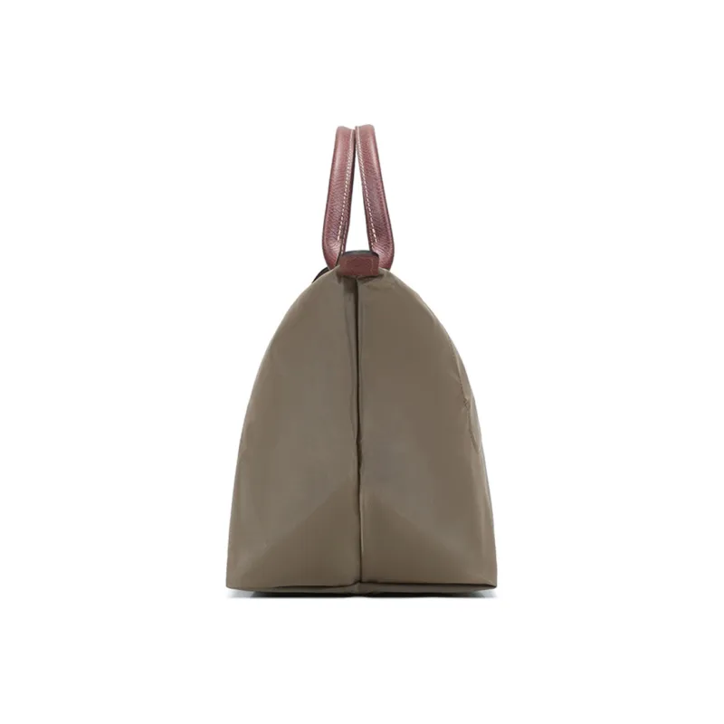 LONGCHAMP Le Pliage Fabric Dumpling Bag Handbags Medium Size Women's Sand Earth Tone-2