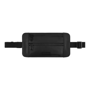 Supreme Leather Shoulder Bag, Fanny Pack Regular Unisex Black