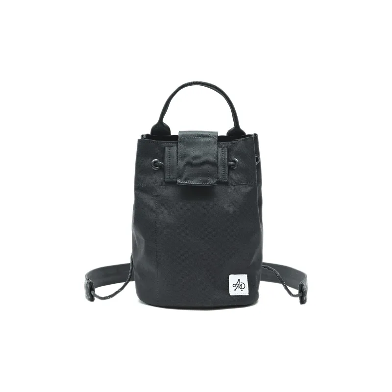 The MAD HATcher Polyurethane Bucket Bag Backpack Shoulder Bag Unisex-2
