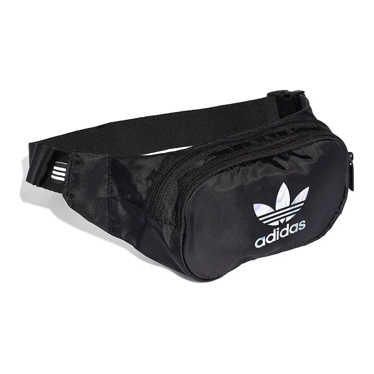 Adidas Originals Polyester Oxford Fanny Pack Regular Unisex Black-1