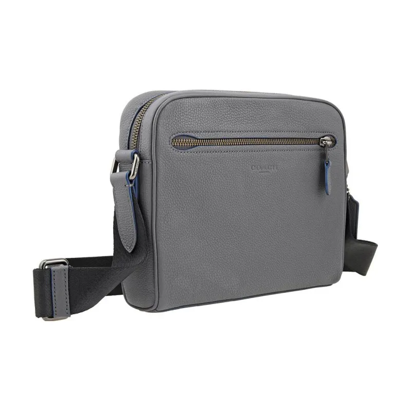 COACH Metropolitan Leather Camera Bag Shoulder Bag Crossbody Bag Medium Size Men's Gray-3