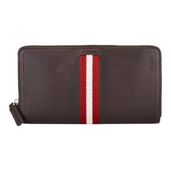 BALLY Cow Leather 3 in 1 Wallet Regular Men's Brown