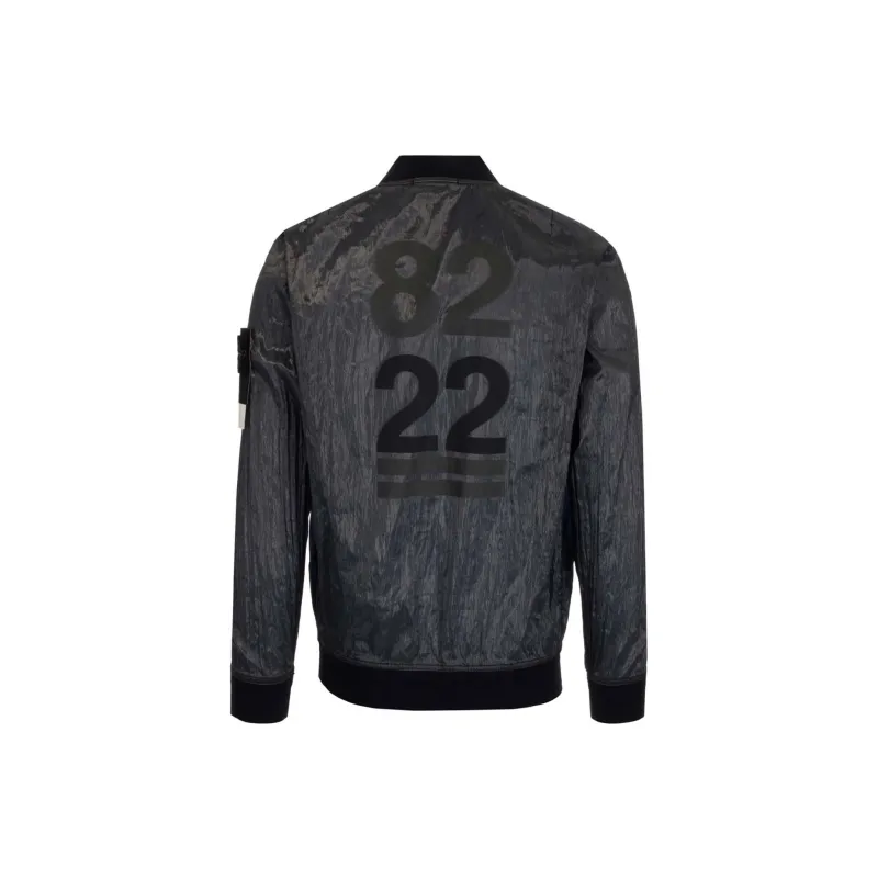 STONE ISLAND Loog patch Bomber Jacket-1
