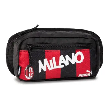 PUMA Fabric Fanny Pack Unisex Black Red