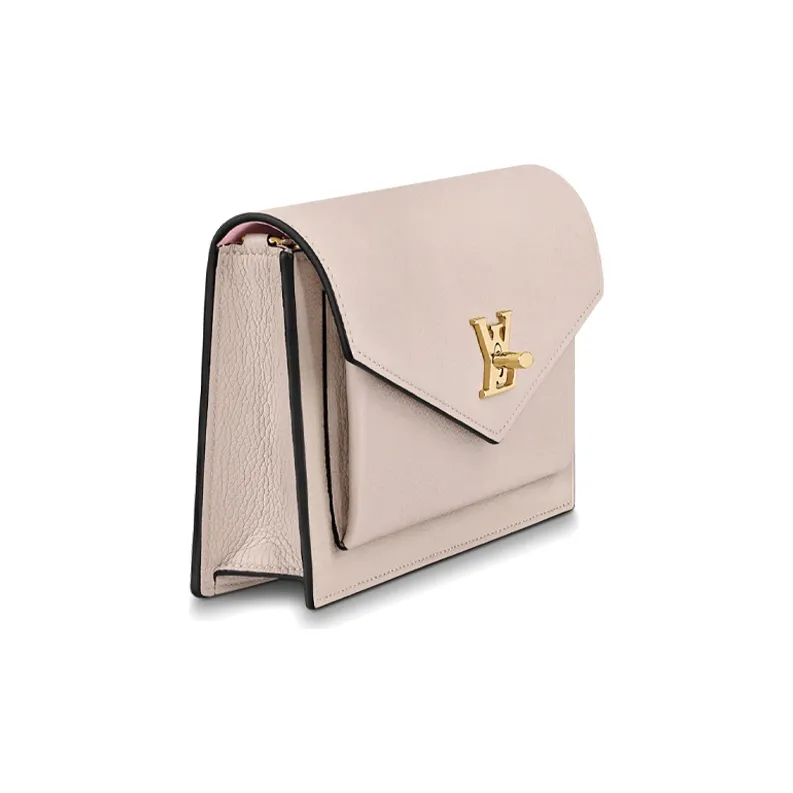 LOUIS VUITTON Mylockme Chain Pochette Greige Beige-1