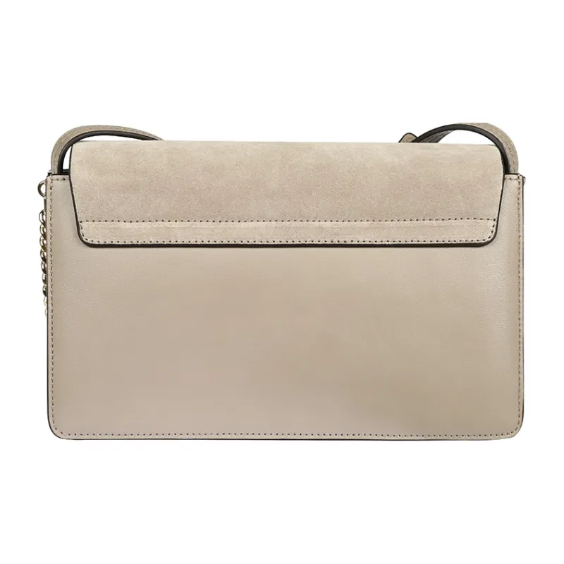 Chloe Faye Smooth/Suede Small Motty Grey-2