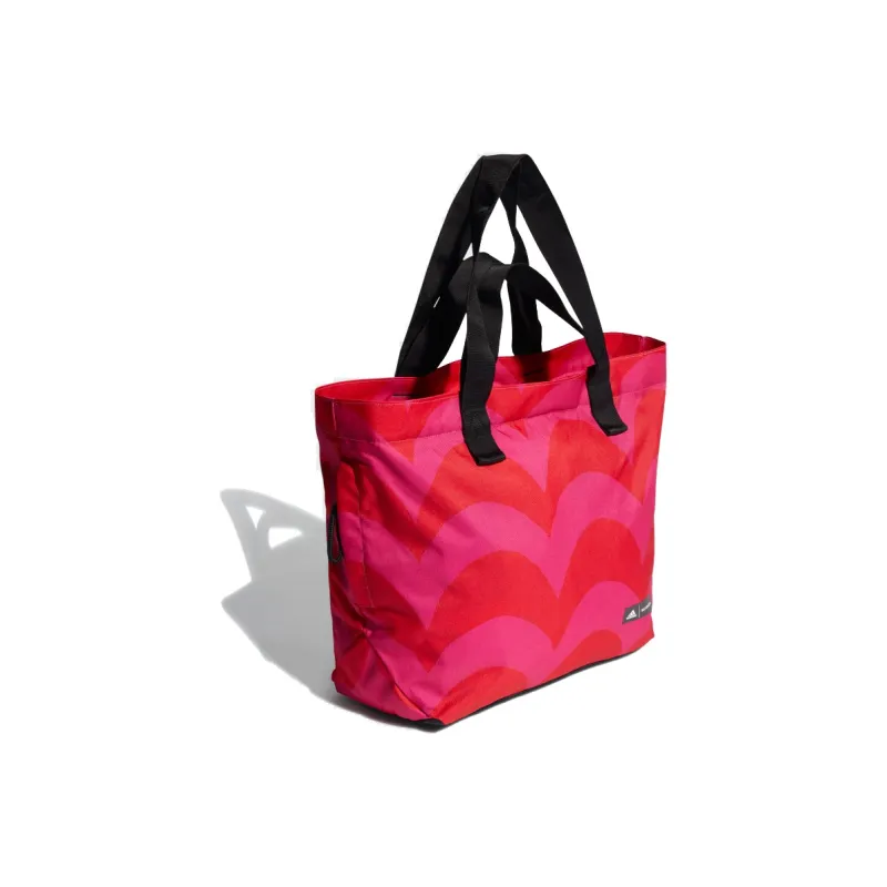 Adidas MARIMEKKO Collaboration Recycled Polyester Handbag Women's Magenta-2