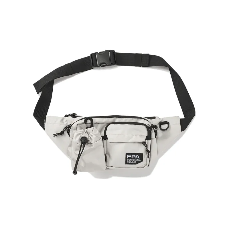 FPA Sling Bags One Shoulder Crossbody Fanny Pack Unisex Black/Gray-6