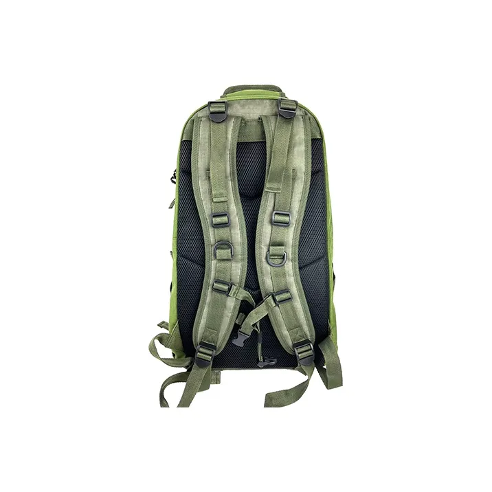 Indispensable Polyester Backpack Regular Unisex Army Green-1
