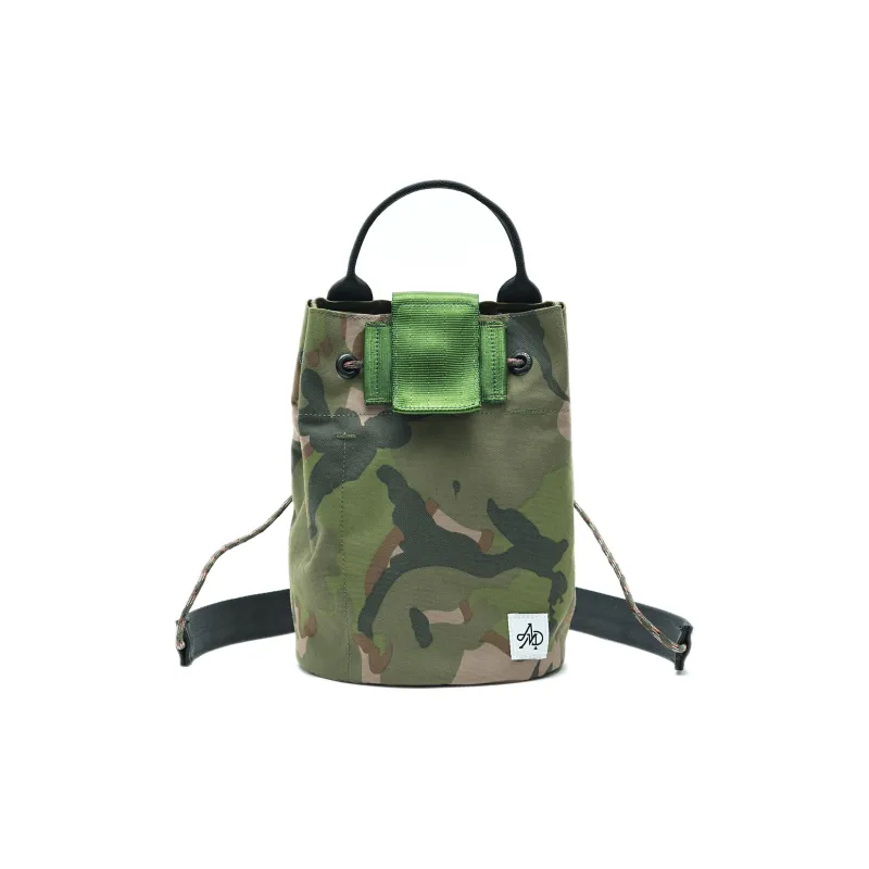 The MAD HATcher Polyurethane Bucket Bag Backpack Shoulder Bag Unisex-4