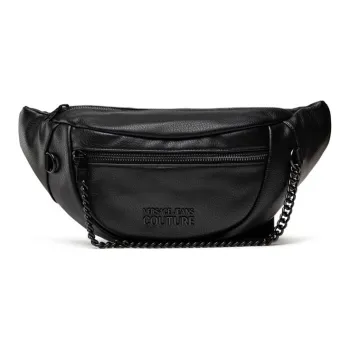VERSACE JEANS COUTURE Artificial Leather Fanny Pack Men's Black