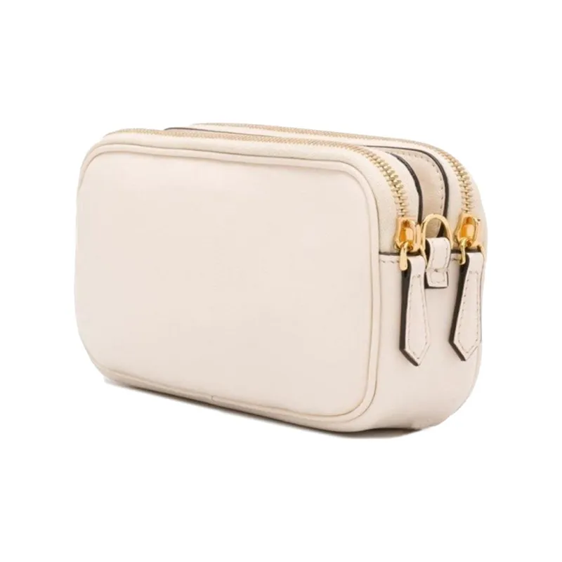 FENDI Baguette Leather Baguette Bag Crossbody Bag, Shoulder Bag Mini Women's White-1