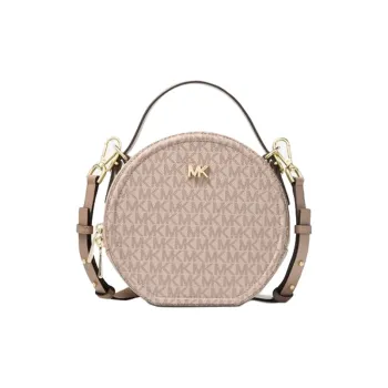 MICHAEL KORS MICHAEL KORS Handbag Collection Delaney Canvas One Shoulder Handbag Crossbody Bag Medium Size Women's Pink