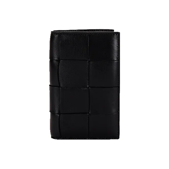 Bottega Veneta Intreccio Bi-Fold Zip Wallet-1
